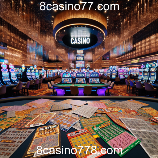 Descubra a Emoção dos Bilhetes Raspadinhos no 8casino77.com